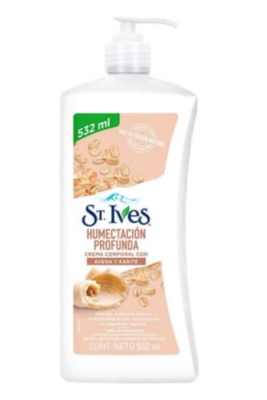 Crema corporal St. Ives avena y karité 532 ml