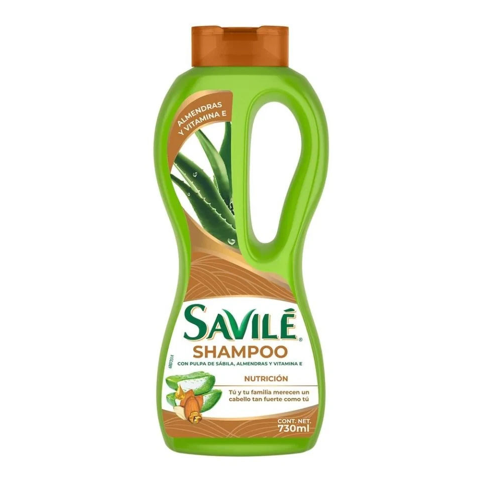Shampoo Savilé Nutrición Pulpa De Sábila Con Almendras 730ml