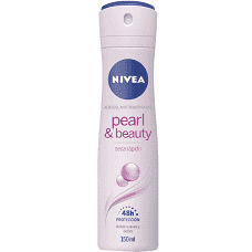Antitranspirante Nivea pearl and beauty en aerosol para dama 150 ml