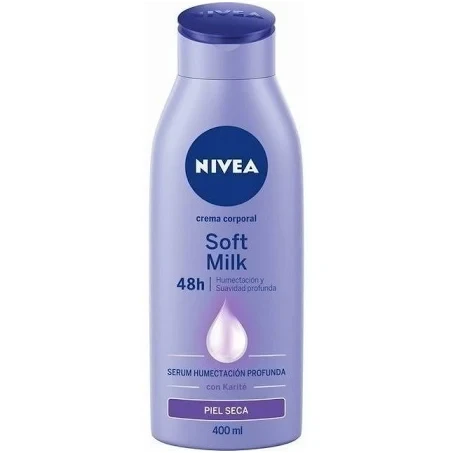 Crema Corporal Nivea Soft Milk Piel Seca 400 Ml
