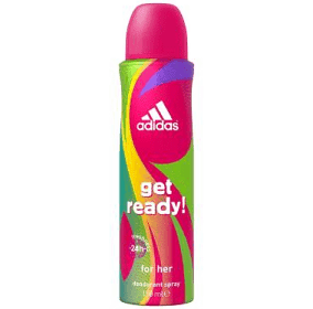 Adidas Desodorante para Mujer Get Ready en Aerosol - 150mL