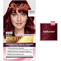 Tinte para cabello L'Oréal Imédia Excellence creme 6660 seductor
