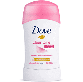 Desodorante en barra Dove Clear Tone 45g