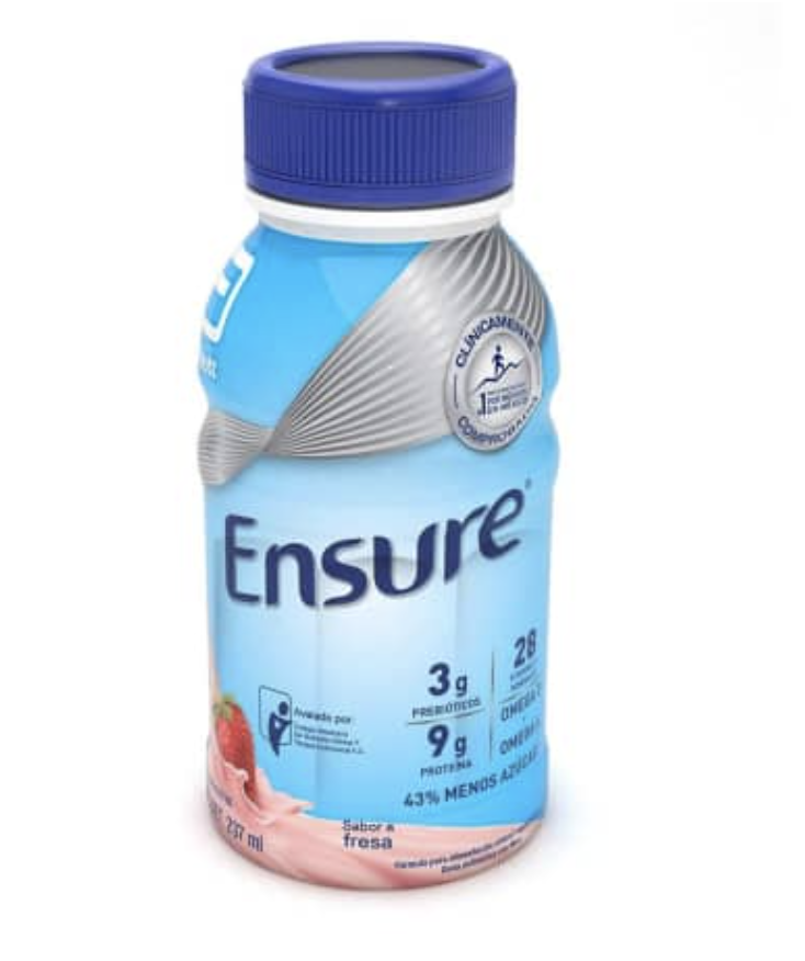 Ensure Clásico enteral especializada sabor fresa 237 ml