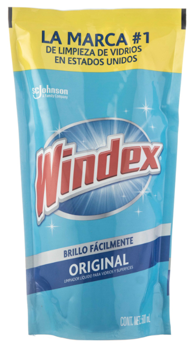 Limpiador Vidrios Windex 500 ml