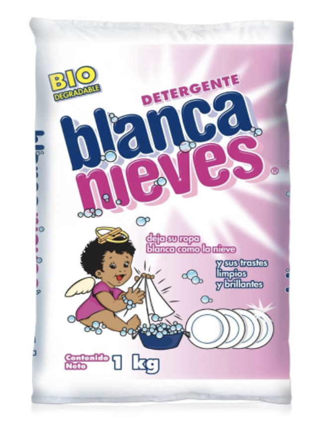 Detergente en polvo Blanca Nieves multiusos 1 kg