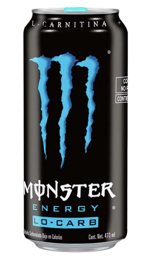 Bebida Monster Energy Lo-Carb 473 Ml