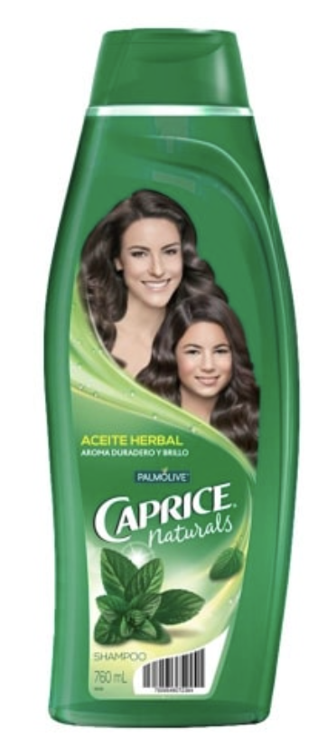 Shampoo Caprice naturals aceite herbal 760 ml
