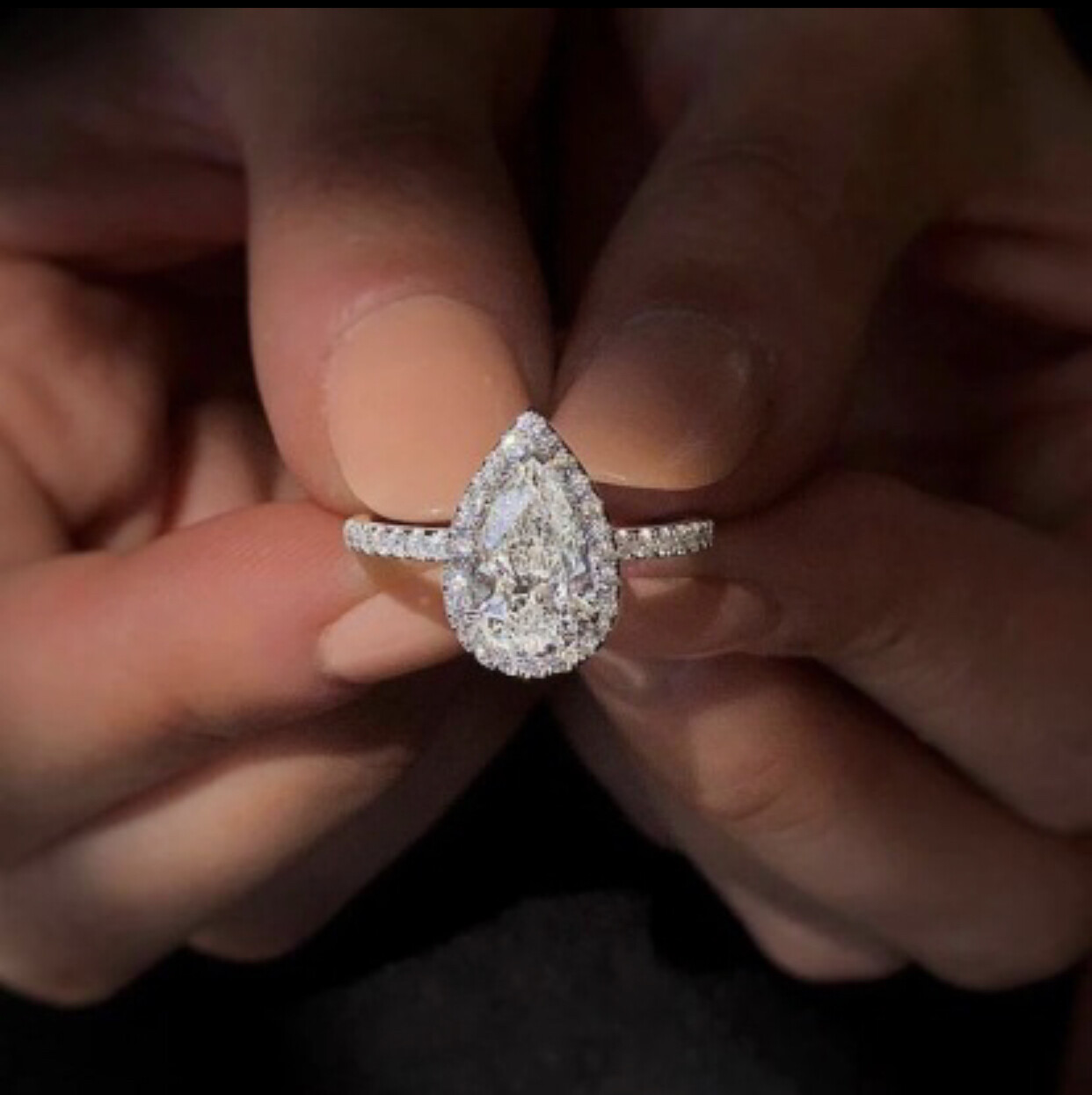 Teardrop Diamond
