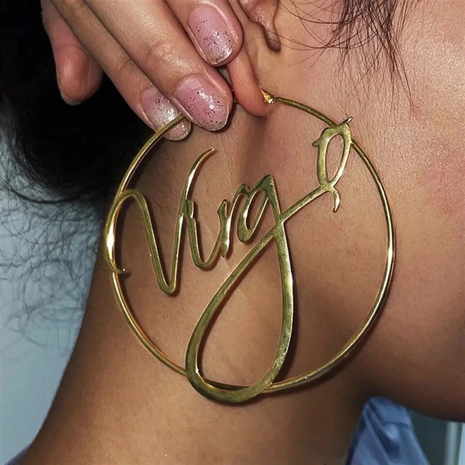 A Custom Hoop Earring