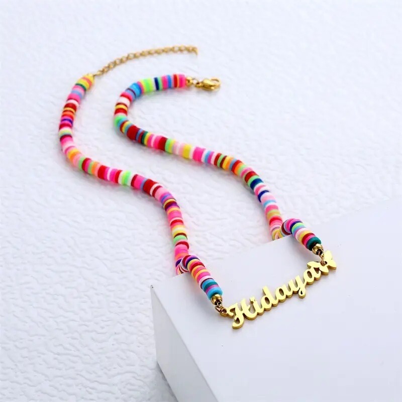 Colorful Butterfly Choker