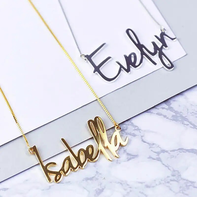 Trendy Name Plate