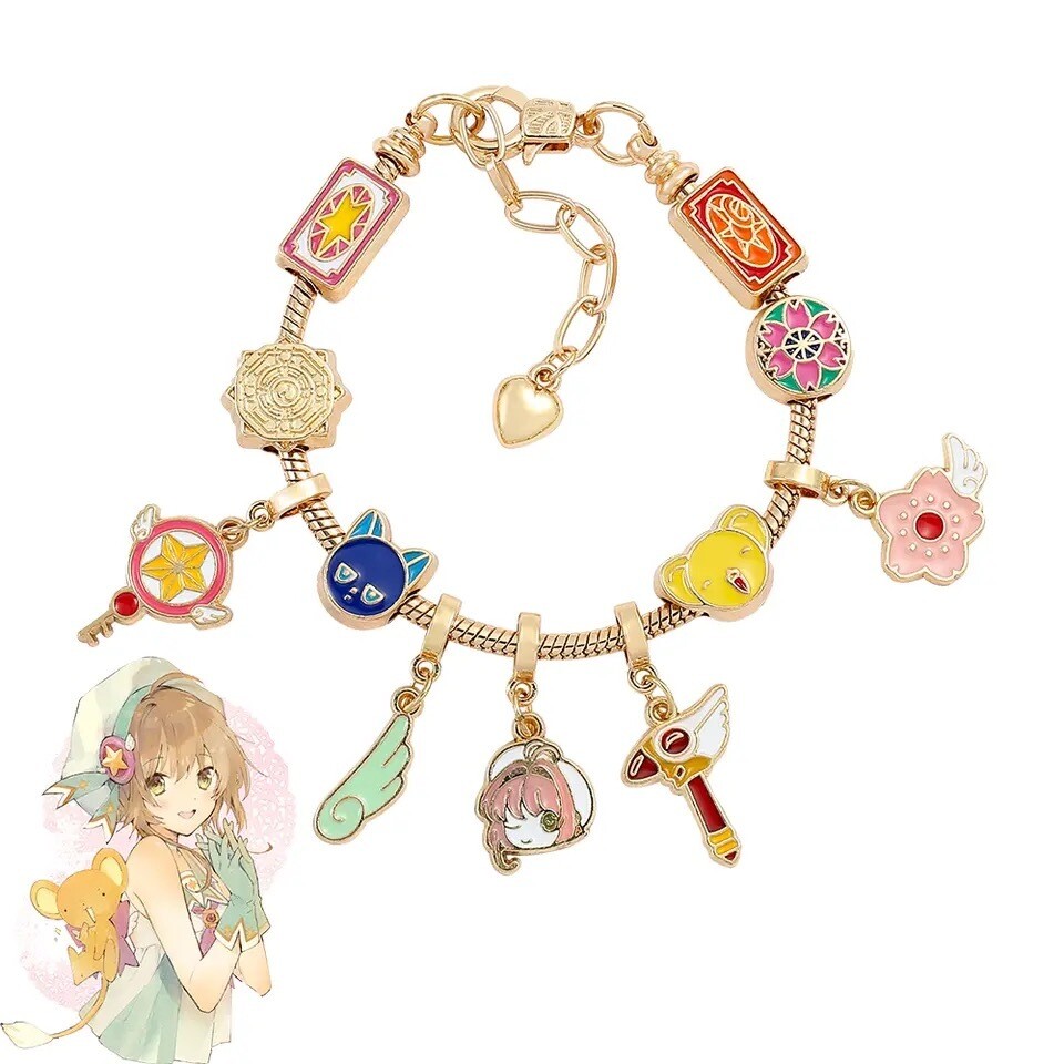 CC Sak. Anime Charm Bracelet