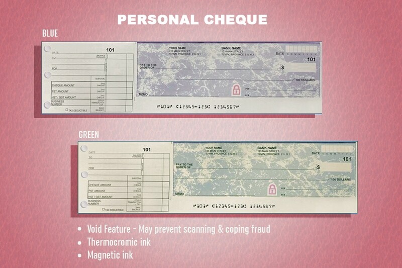PERSONAL  CHEQUES- SAME DAY