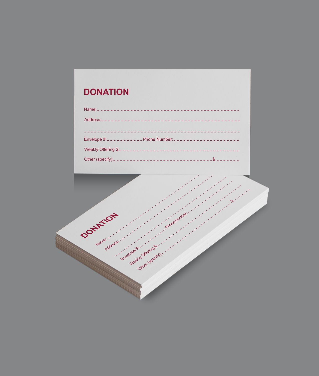 Donation Envelopes