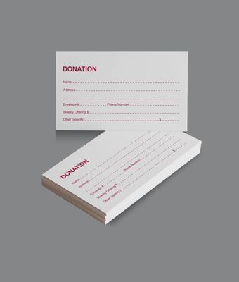 Donation Envelopes