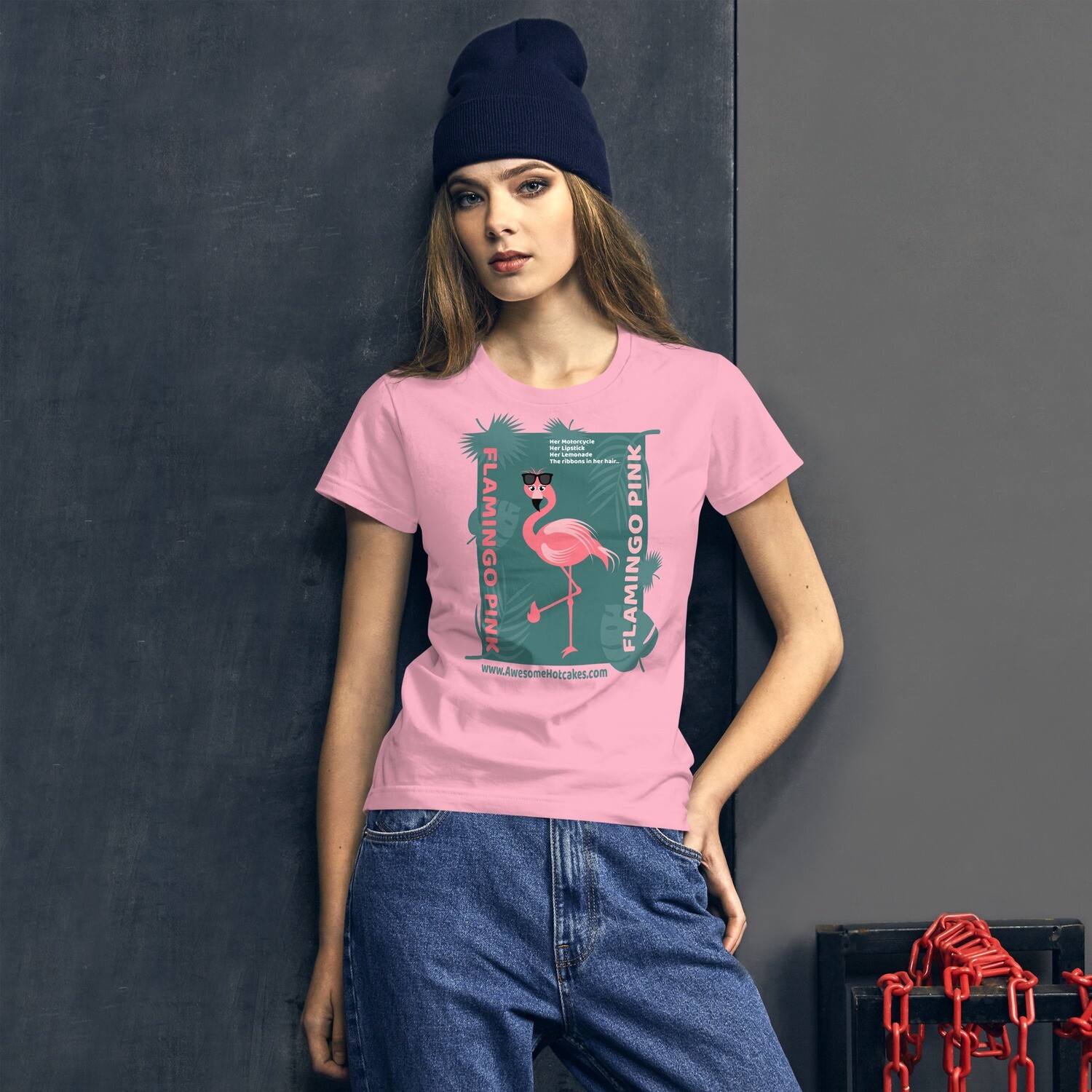 AHC "Flamingo Pink" Women's short sleeve t-shirt