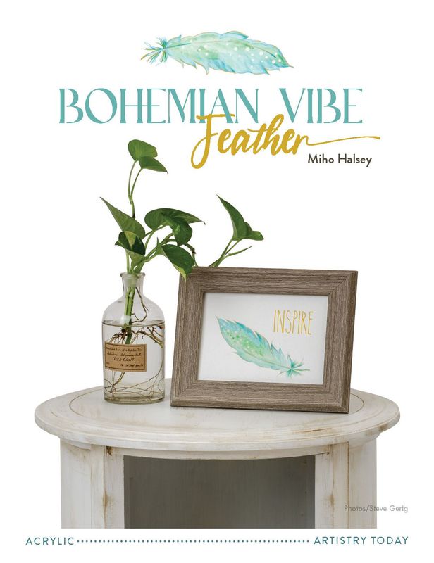 Bohemian Vibe Feather - Miho Halsey