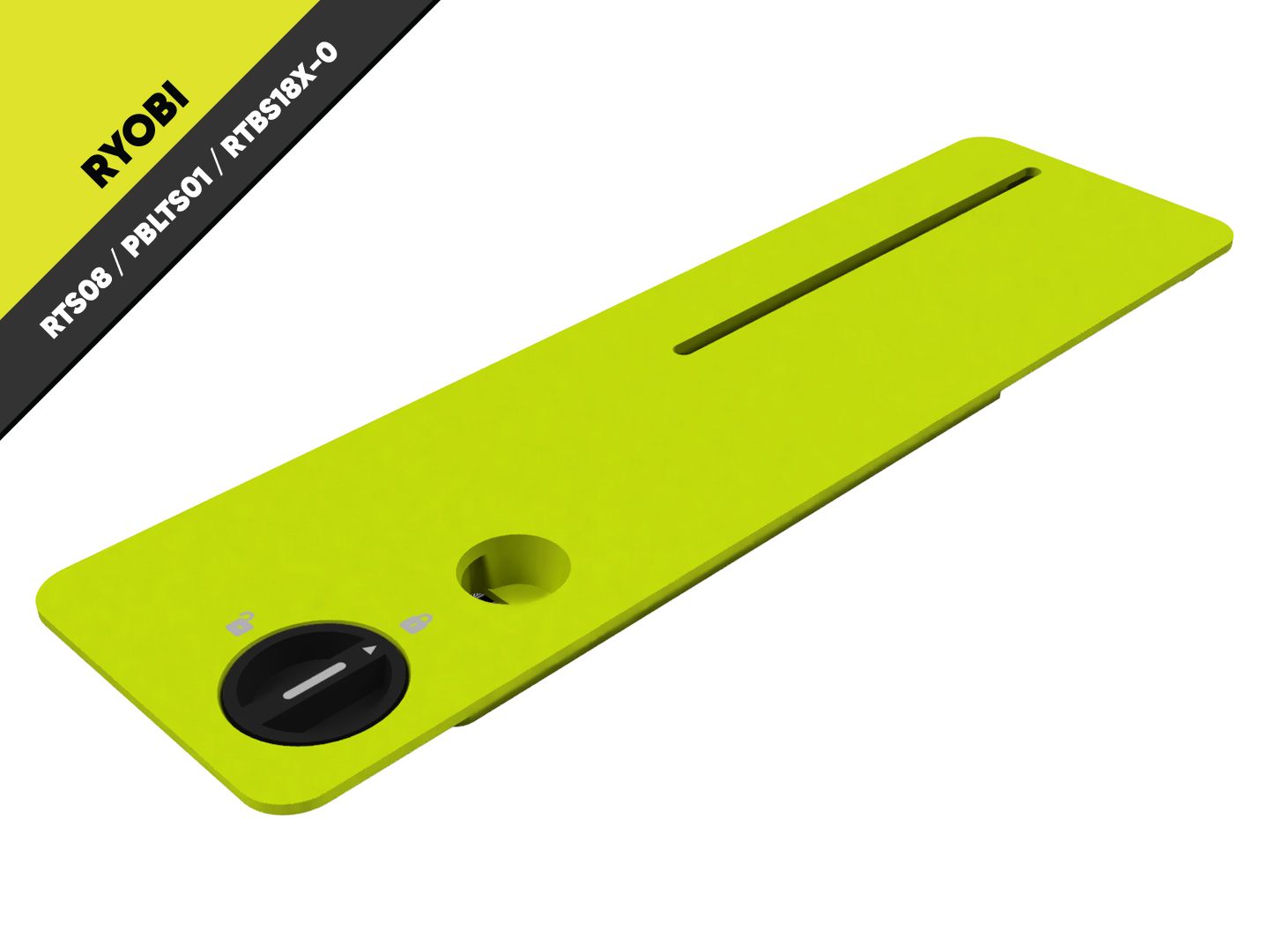 Perfect Fit Zero Clearance Plate for Ryobi Table Saws