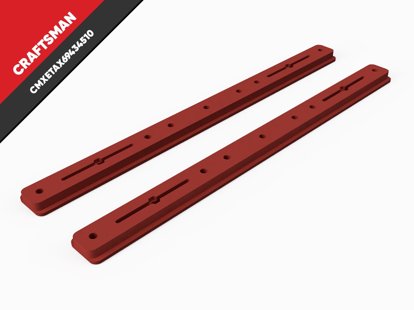 Perfect Fit Miter Bars for Craftsman Table Saws with Stamped Steel Miters (3/4")
