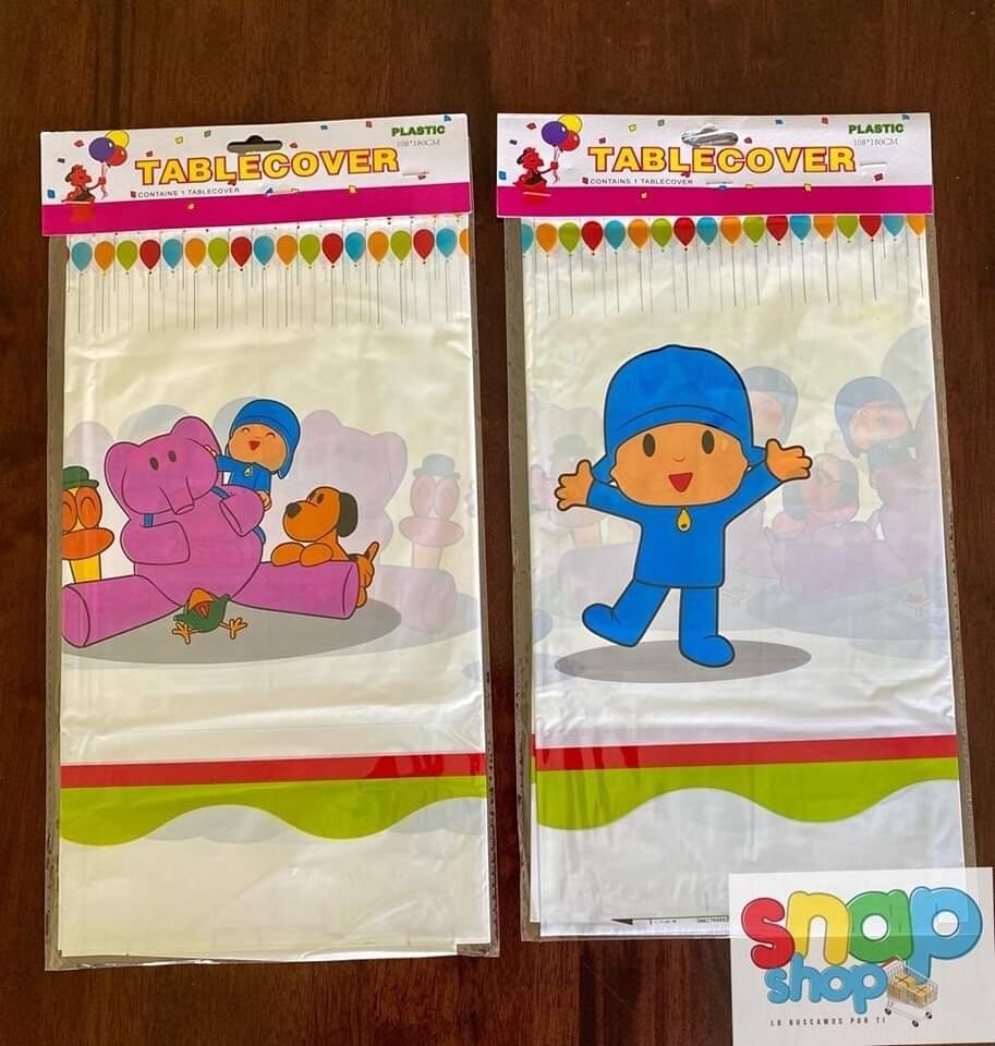 Mantel de mesa para postres  Pocoyo