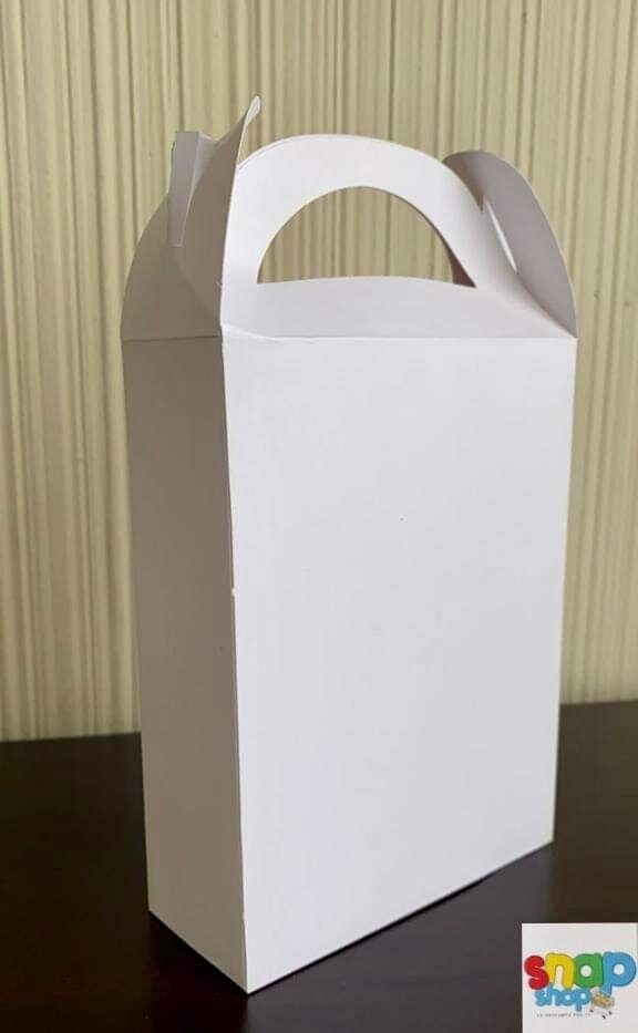 Paquete 10 Cajas Sorpresa Blancas 