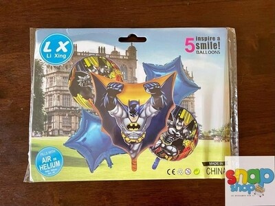 Set de globos Batman