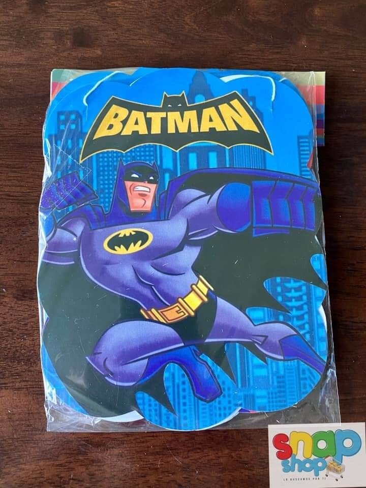Letrero Feliz Cumpleaños Batman 