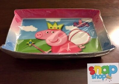 Paquete 10 Bandejas Peppa Pig