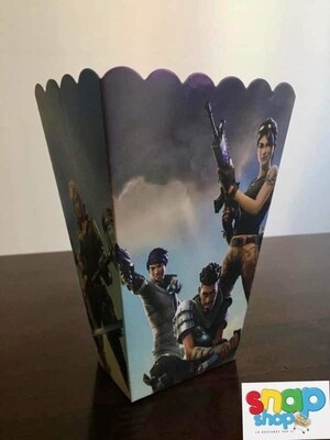 Paquete 6 Cajas para Palomitas Fortnite