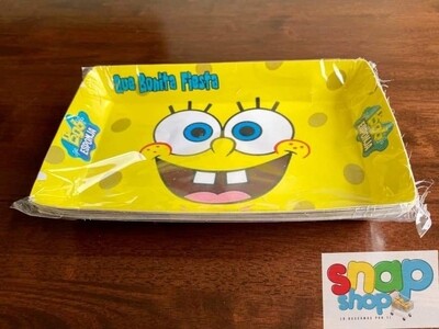 Paquete 10 Bandejas Bob Esponja