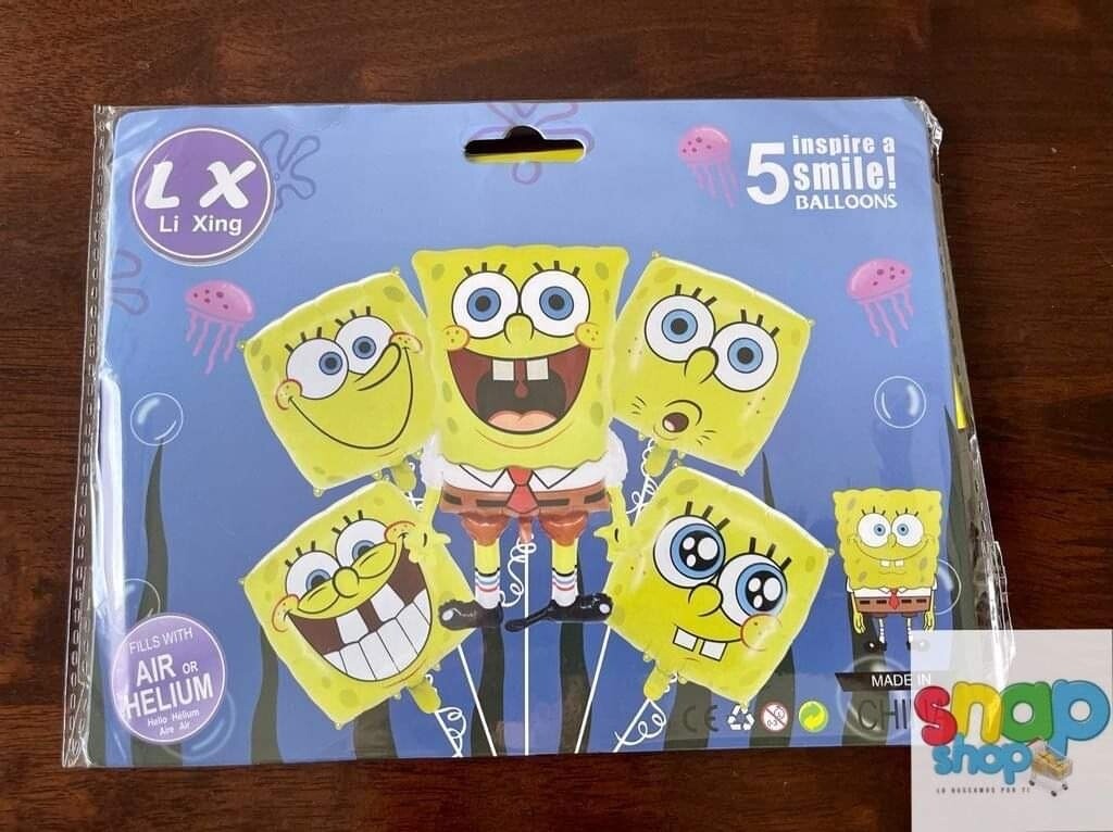 Set de Globos Bob Esponja