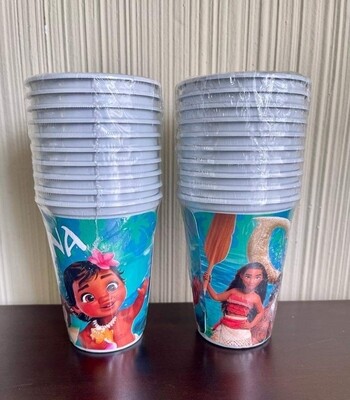 Paquete 10 vasos Moana