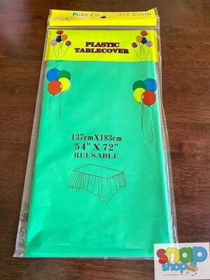 Mantel de mesa para postres verde