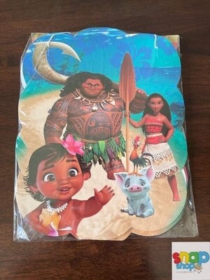 Letrero Feliz Cumpleaños Moana