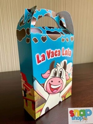 Paquete de 10 Cajas Sorpresa Vaca Lola