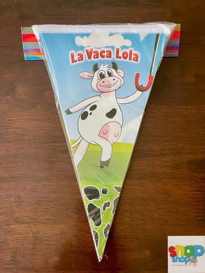 Banderin vaca Lola