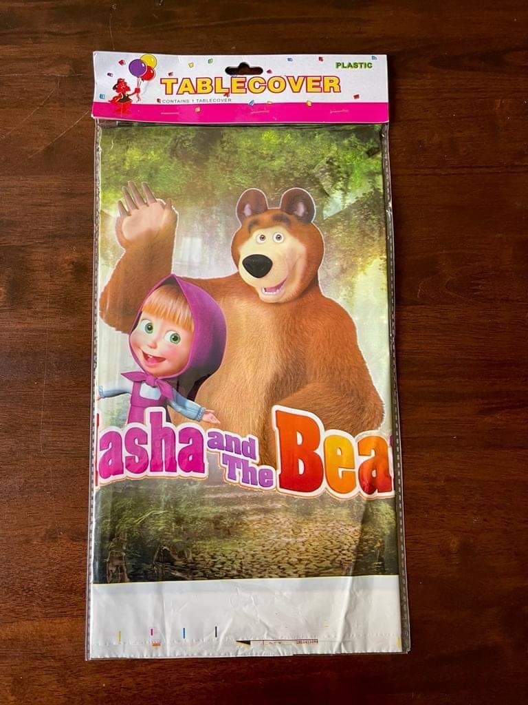 Mantel de mesa para postres  Masha y el Oso