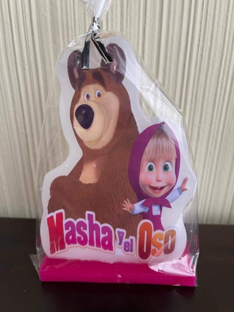 Vela para Pastel Masha y el Oso 