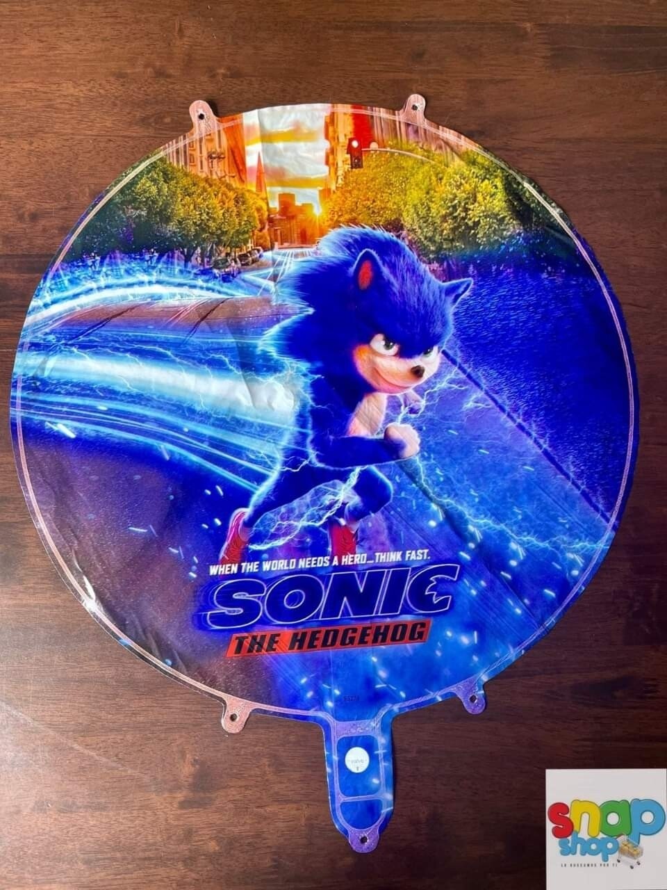 Globo redondo Sonic