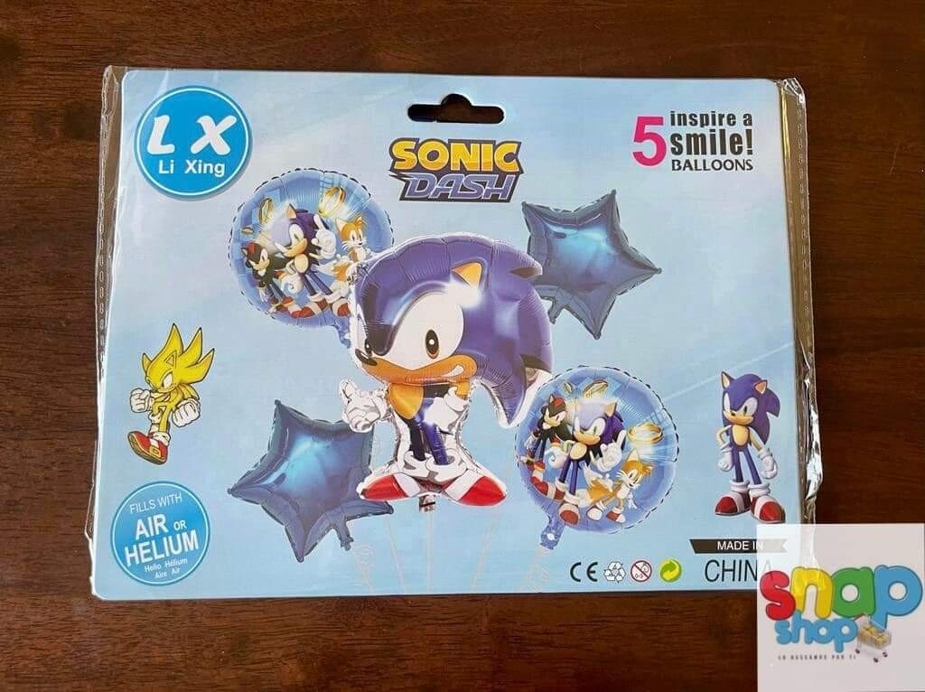 Set de Globos Sonic
