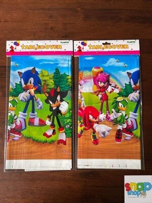 Mantel de mesa  para postres Sonic