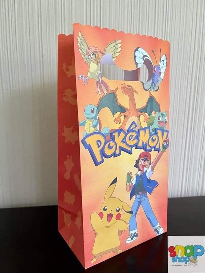 Paquete 10 Bolsas Sorpresa Pokemon