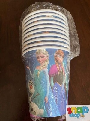 Paquete 10 vasos Frozen