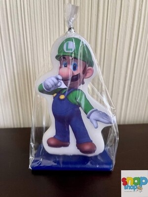 Vela para pastel Luigi