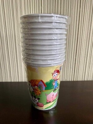 Paquete 10 vasos La Granja
