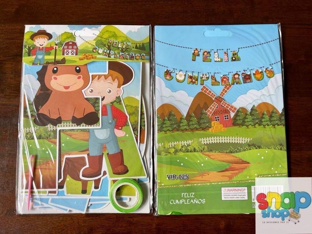 Letrero Feliz Cumpleaños Molino