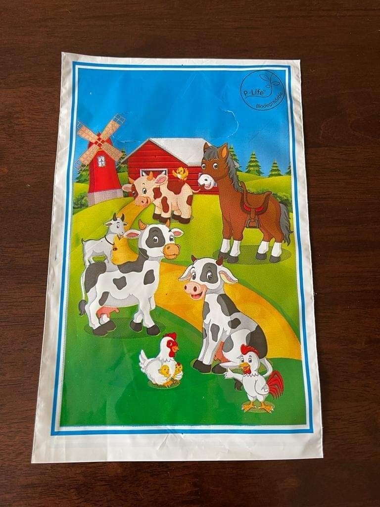 Paquete 10 bolsas para Dulces La granja
