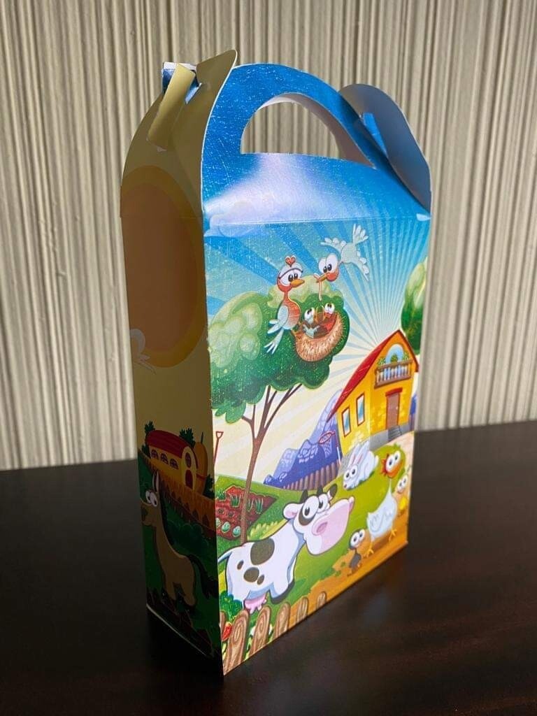 Paquete de 10 Cajas Sorpresa la granja