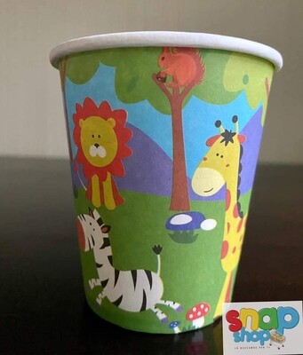 Paquete 10 vasos Safari